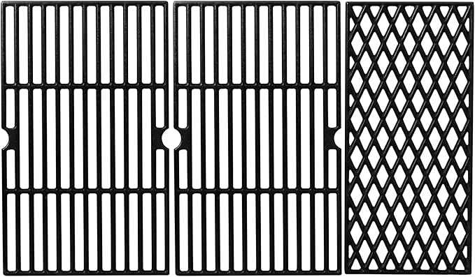 70-01-911 Cooking Grates for Dynaglo DGH450CRP DGH450CRP-D DGF493BNP DGH474CRP DGH485CRP, Kenmore Backyard BY13-101-001-12 Gas Grill, Cast Iron Grill Replacement Parts for Dyna-glo DGH450CRP
