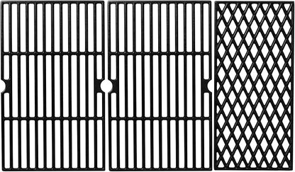 70-01-911 Cooking Grates for Dynaglo DGH450CRP DGH450CRP-D DGF493BNP DGH474CRP DGH485CRP, Kenmore Backyard BY13-101-001-12 Gas Grill, Cast Iron Grill Replacement Parts for Dyna-glo DGH450CRP