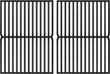 GGC 7522 7521 15" Grill Grates Replacement for Weber Genesis Silver A, Cast Iron Grate Grid for Weber Spirit E/S 200 E/S210, Spirit 500