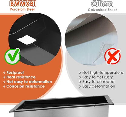69803 Grease Tray for Weber Spirit 210 and 220, Drip Pan Tray for Weber Spirit 210 and 220 (2013 and 2014), Spirit S210 S215 S220 E210 E215 E220, Spirit 2 Burner Grills, Grease Tray for Weber 69803