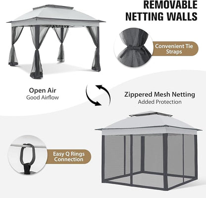 COOS BAY 11x11 Pop Up Gazebo - Image 6