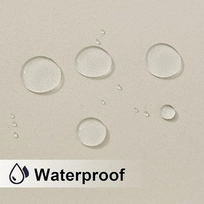 NICETOWN Outdoor Curtain for Patio Waterproof, Sun Blocking Rustproof Grommet - Image 3