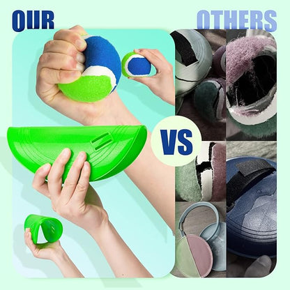 EVERICH TOY Upgraded Toss and Catch Ball Game Set, Kids Toy Stocking Stuffers for Boys Girls Ages 3-12, Includes 4 Paddles 4 Sticky Balls, Water-Resistant Indoor Outdoor Toy for Beach Pool Yard