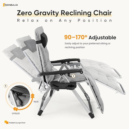 NEWBULIG Zero Gravity Chairs Set of 2 - Image 3