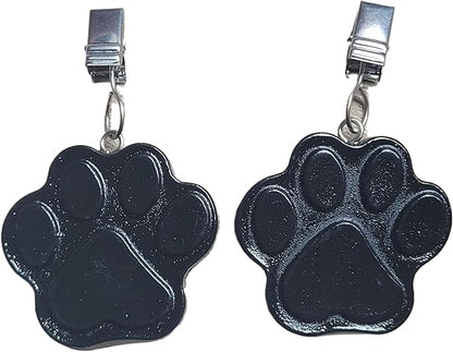 TwoFish Home Set of 4 Cat's paw Resin Table Cover Tablecloth Weights Clips Handicraft Cat's pawTablecloth Clips Pack of 4