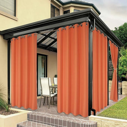 BONZER Waterproof Indoor/Outdoor Curtains by Bonzer
