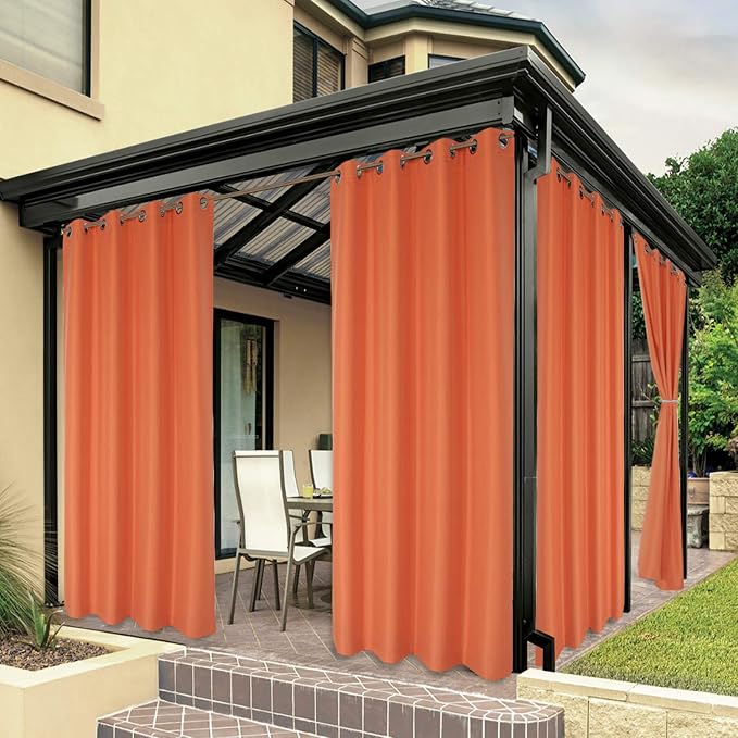 BONZER Waterproof Indoor/Outdoor Curtains by Bonzer