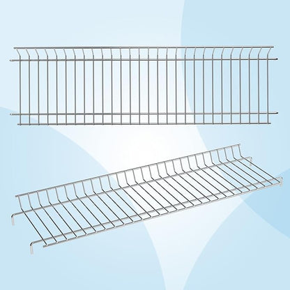 Warming Rack Grill Parts for Nexgrill 720-0830H 720-0958AE 720-0789H, 25.6 Inch Grill Rack Swing Away Grid for Nexgrill Replacement Parts 4 Burner