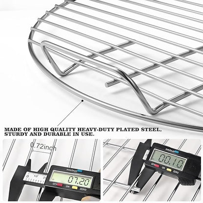 Replacement Cooking Grate, Fits 22 inch Weber Charcoal Grills (22" Original Kettle and Original Kettle Premium, Master-Touch, Bar-B-Kettle, Performer), Silver