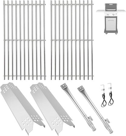 Replacement Parts Kit for Nexgrill 2-Burner 720-0864 720-0864M, Replacement Parts Kit for Megamaster 720-0864MA Grill Grate Kit for Nexgrill Replacement Parts