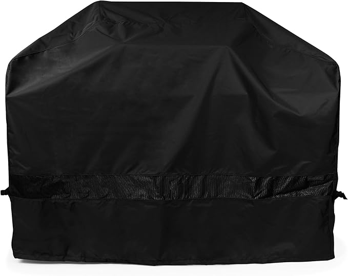 Covermates Grill Cover - Weather Resistant Outdoor Cover, Heavy Duty BBQ Covers for Large Outdoor Kitchen, Elite 300D Polyester, 60 Inch, Black