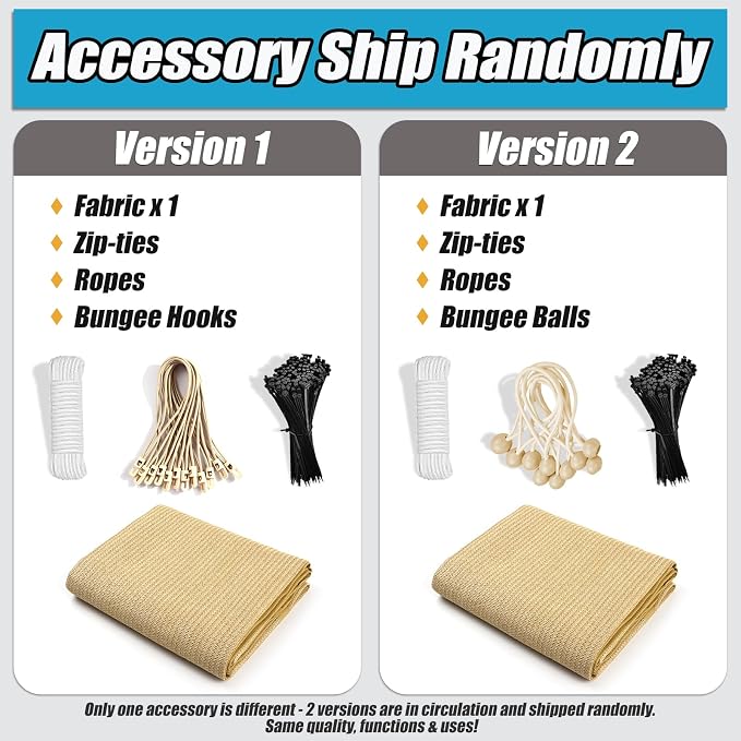 Amagenix Sun Shade Cloth Privacy Screen - Image 4