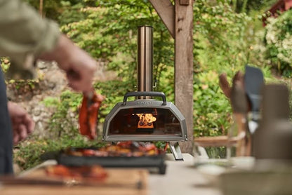 Ooni Karu 2 Pro Pizza Oven Essentials Bundle - Includes Ooni Karu 2 Pro Cover, Gas Burner, Turning Peel and 14" Pizza Peel
