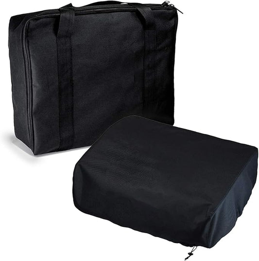 17 Inch Carry Bag and Cover for Blackstone 17" Table Top Griddle With Hood - Heavy Duty 600D Polyester Cover, Replacement Parts