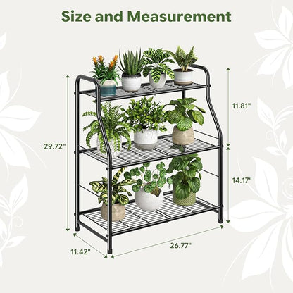 Simple Trending Plant Stand Indoor Outdoor, Plant Shelf - Image 3