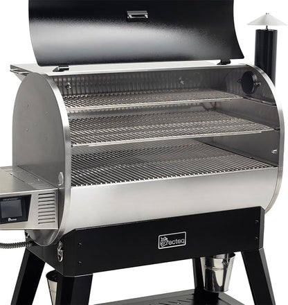 recteq Pellet Grill Smoker - Flagship 1600, Wood Pellet Smoker, BBQ, Wi-Fi Smart Grill, 1667 Sq. In. Cook Space, 40 lb Hopper