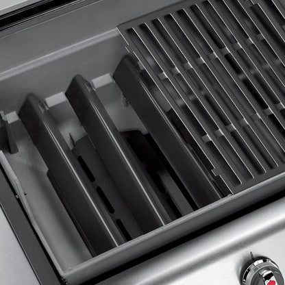 Spirit 200 Grill Grates 7635 Flavorizer Bars for Weber Spirit and GS4 Spirit II 200 Series Grills Spirit E210 S210 E215 E220 S215 S220, Spirit 2 E210 S210 Replacement Parts (Front Mount Controls) 7637