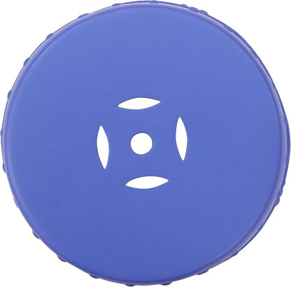 JONATHAN Y Lucky Coins 16" Ceramic Garden Stool Side Table, Matte Blue | - Image 9