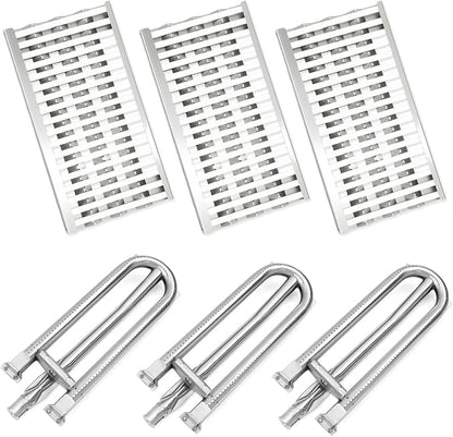 Ceramic Rod Radiant Tray for DCS Grill Parts Replacement Stainless Steel Grill Heat Plates Grill Burners Briquette Tray for 27DBQR, DCS36 BGB36-BQARL, DCS48 BGB48-BQARN, DCS27FS-BQR