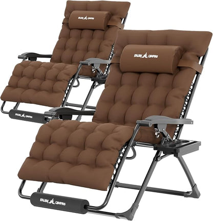 UDPATIO Oversized Zero Gravity Chair Patio Reclining Chairs by UDPATIO