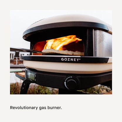 Gozney Arc Outdoor Pizza Oven, Propane Gas Pizza Oven, Precision Flame Control, Cooks 14" Pizza in 60 Seconds, Heats up to 950F - Bone