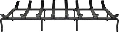 SteelFreak Heavy Duty Steel Fireplace Grate - Made in The USA (36 Inch)
