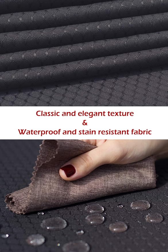 Black Table Runner 90 inch, Waterproof Dresser Scarf, Outdoor Coffee Table Runner, Elegant Dining Table Runners for Fiesta, Dinner Parties, Events, Wedding, Decor Thanksgiving, Halloween, Christmas