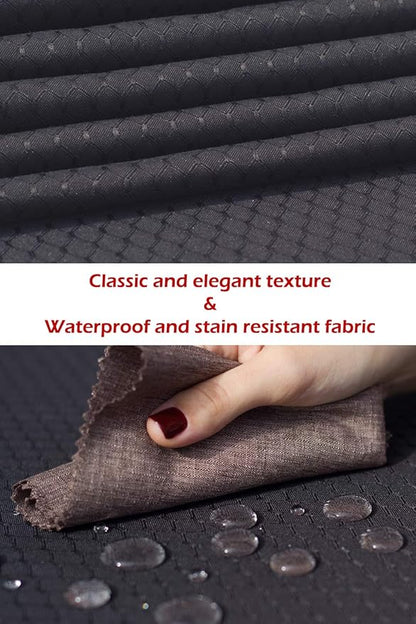 Black Table Runner 90 inch, Waterproof Dresser Scarf, Outdoor Coffee Table Runner, Elegant Dining Table Runners for Fiesta, Dinner Parties, Events, Wedding, Decor Thanksgiving, Halloween, Christmas