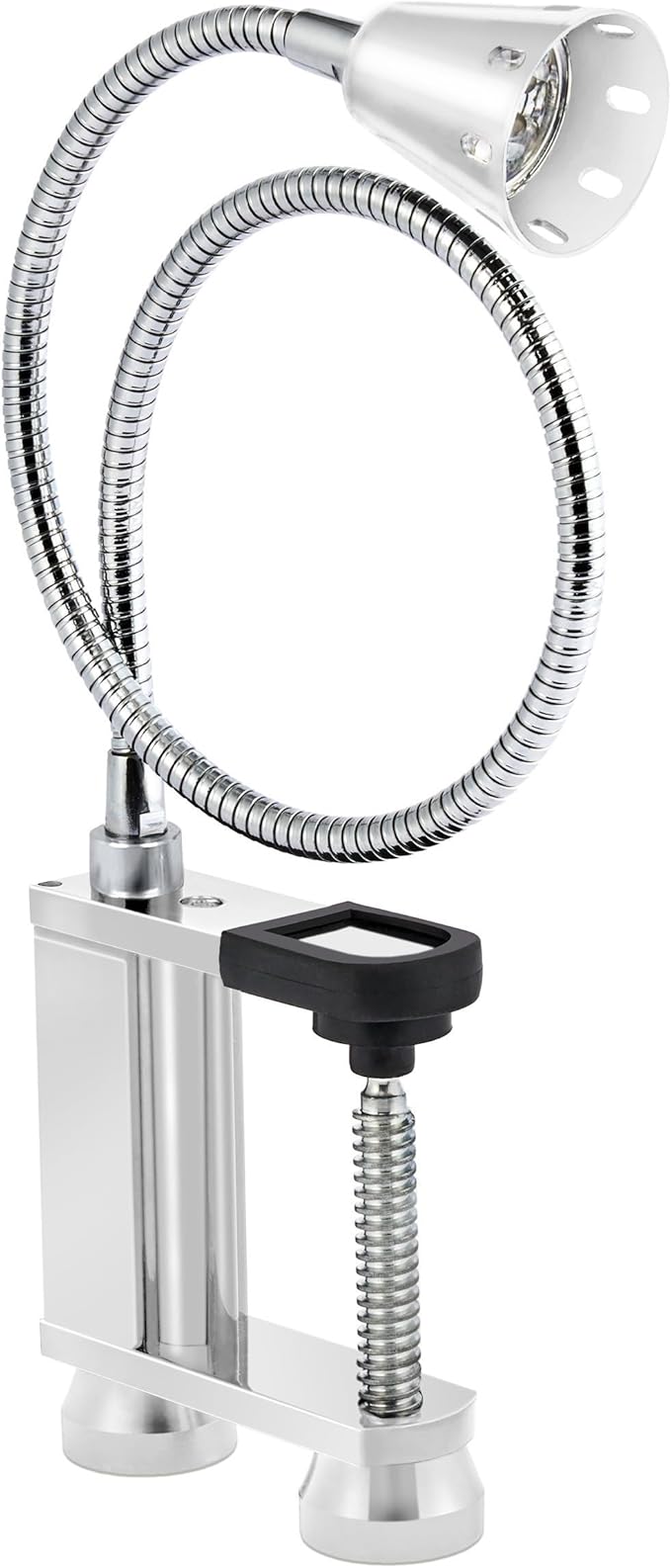 BBQ Grill Lights Magnetic Base Super-Bright LED Lights-360 Degree Flexible Gooseneck, Weather Resistant, Task Lighting Barbecue Grilling Gifts for Men Dad Husband (Silver, 1 Pack)