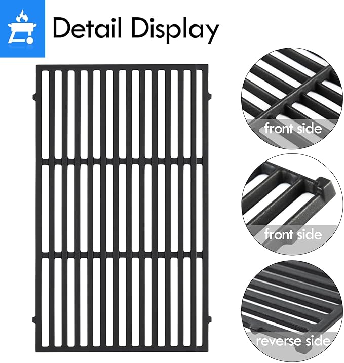 Genesis II E-310 Grill Grate Flavorizer Bars Heat Deflectors Replacement Parts for Weber Genesis II 300 310 II E-315 II SE-310 II E-330 Stainless Steel Genesis 2 Grill Parts 66095 67095