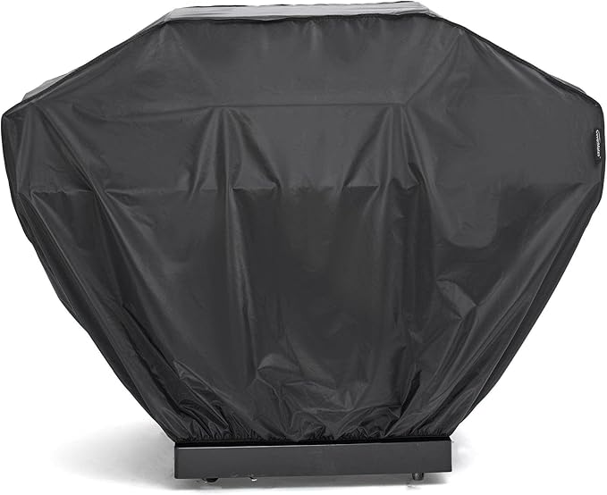 Covermates Grill Cover - Weather Resistant Outdoor Cover, Heavy Duty BBQ Covers for Large Outdoor Kitchen, Classic 12-Guage Vinyl, 60 Inch, Black