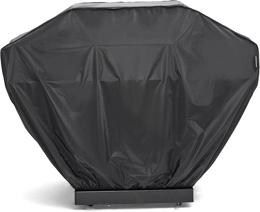Covermates Grill Cover - Weather Resistant Outdoor Cover, Heavy Duty BBQ Covers for Large Outdoor Kitchen, Classic 12-Guage Vinyl, 66 Inch, Black