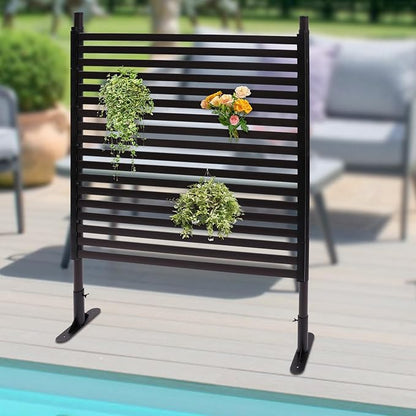 Outdoor Privacy Fence Screen, Tall Divider for Outdoor Garden Backyard Patio Decorative, Privacy Screen Fence Panels