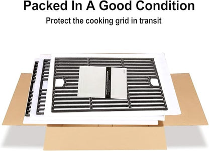 Hisencn Grill Parts Kit for Home Depot Nexgrill 6 Burner 720-0896E, 720-0896B, 720-0896C Gas Grill, Stainless Steel Grill Burners, Heat Plates Tent Shields Flame Tamers, Cooking Grates Grid