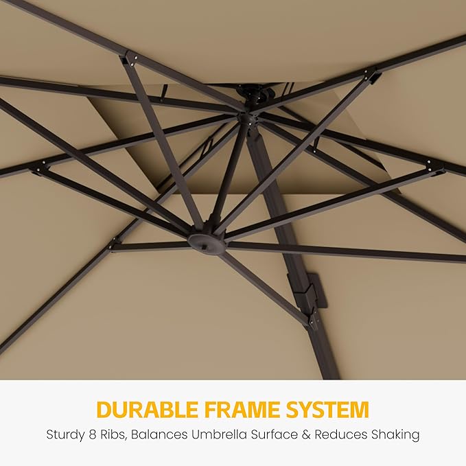 9x12 FT Patio Cantilever Umbrella - Image 6