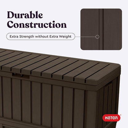Keter Kentwood 92 Gal Outdoor Storage Box - Image 8