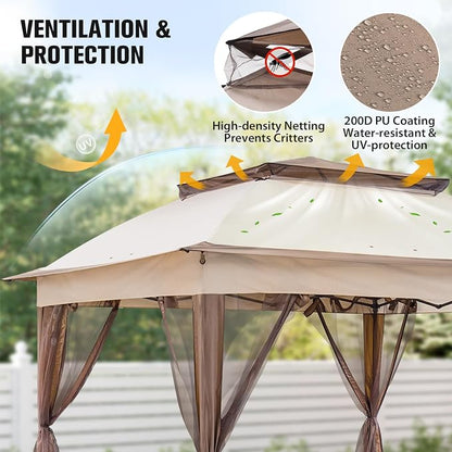 COOS BAY 11x11 Pop Up Gazebo - Image 4