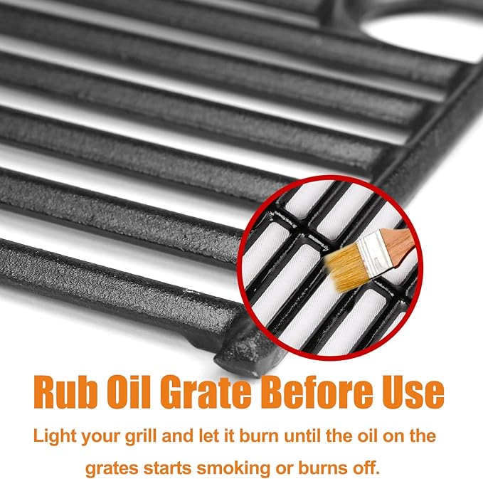 Grill Grates for Charbroil Performance 463352521 463365021 463354021 463365522, 17 Inch Grill Grids for Char-Broil 463366022 463350521, Cooking Grates Replacement Parts for G426-0004-W1 G426-0005-W1
