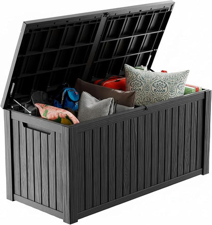 200 Gallon Waterproof Resin Outdoor Storage Box by MAIUSCOLI