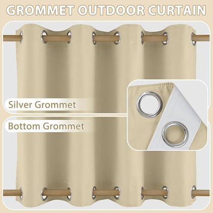 HDCAXKJ Waterproof Outdoor Curtains - Image 3