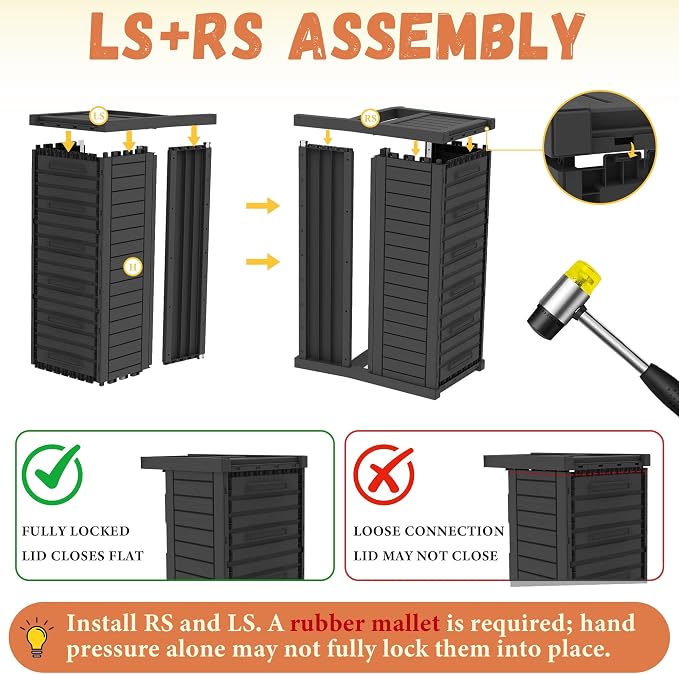 100 Gallon Outdoor Storage Bench, Lockable Patio Storage Bench, - Image 9