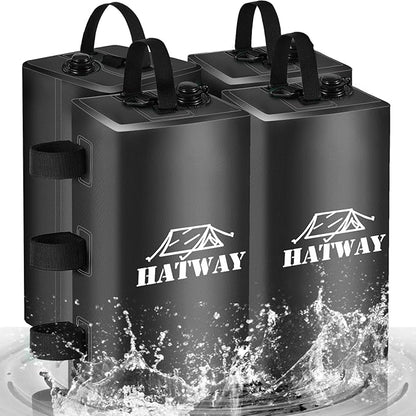 Canopy Weights,132 LBS Canopy Water Weight Bag Set of 4 Leg Weights for Pop Up Gazebo,Canopies,Tent-4 * 15L-Black