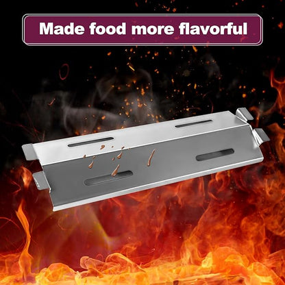 17 1/8" Stainless Steel 93281 Heat Plates and 19" Grill Grate Replacement Parts for Bakers and Chefs Grill Parts GR2039201-BC-00, GD430, ST1017-012939