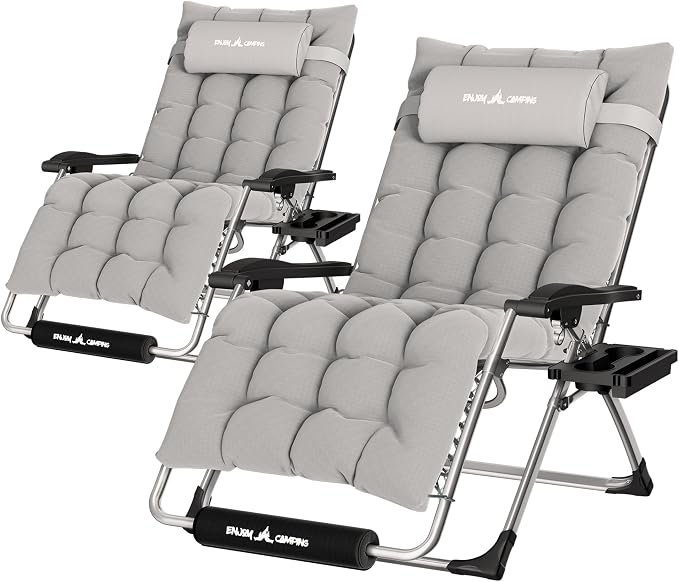 UDPATIO Oversized Zero Gravity Chair Patio Reclining Chairs by UDPATIO
