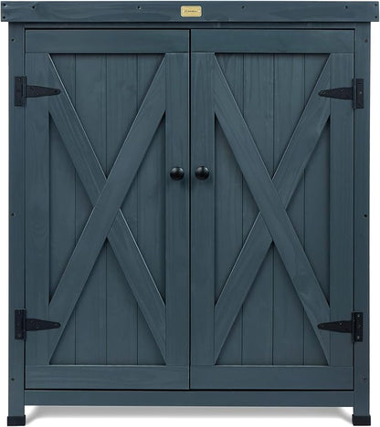 HABAU Outdoor Storage Cabinets Weatherproof - Image 4