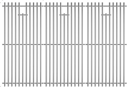16 15/16" Grill Grates for Charbroil Advantage 4 Burner 463344116 463343015 463344015 463240015 463340516, Stainless Steel Cooking Grids Replacement Parts for Charbroil G460-0500-w1, G530-b700-w1