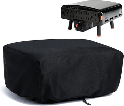 Waterproof Pizza Oven Cover for Blackstone (Leggero) 2238 2379 5967, Tabletop Pizza Oven Accessories, Windproof with Bottom Drawstrings, Fully Covered with Heavy-Duty 600D PVC Fabric (Cover Only)