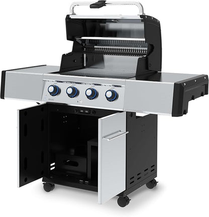 Broil King 956314 Regal S 420 Pro Propane Gas Grill, 4-Burner, Stainless Steel
