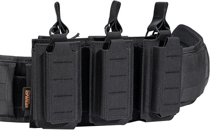 EXCELLENT ELITE SPANKER Tactical Open-Top Single/Double/Triple Molle Mag Pouch for Pistol Mag Pouch Tactical Bag Accessories Holder