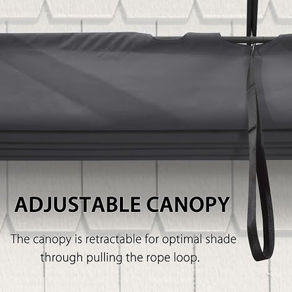PURPLE LEAF Against Wall Pergola 9.5' X 13' Sliding Aluminum Canopy, Custom - Image 4